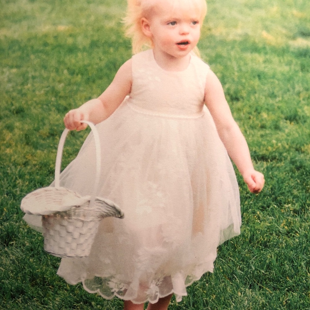 Flower girl/ formal occasion dress by BHLDN size 2